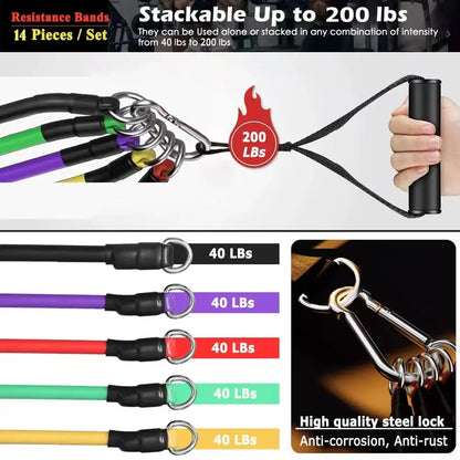 Stretch Rope Fitness Male Elastic Belt Elastic Rope Home Resistance Belt Puller Back Strength Chest Muscle Training Equipment. Chest Trainer Exercise Band
