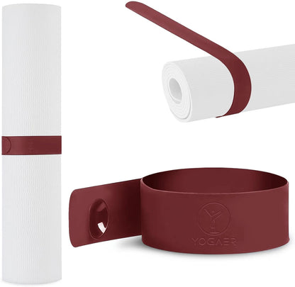 Yoga Mat Carrier Strap, Adjustable Thick Straps Sling for Carrying Large Mats, Stretching Band