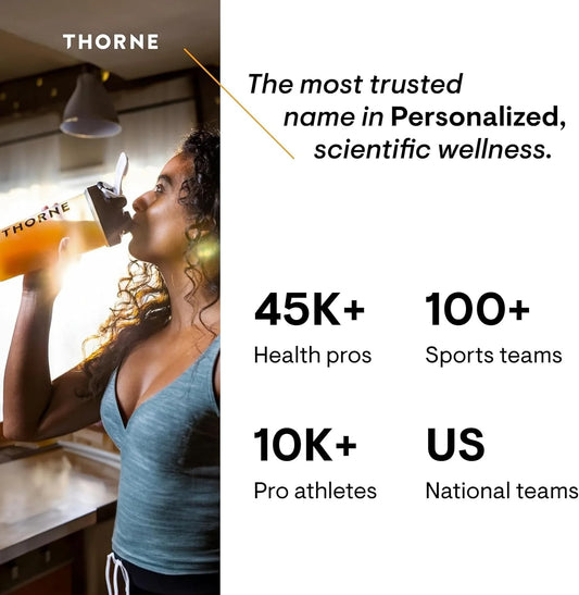 THORNE Creatine - Micronized Creatine Monohydrate Powder - Support for Muscles & Cognitive Function* - for Women & Men - Unflavored - NSF Certified for Sport - 5 G per Serving - 90 Servings