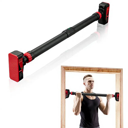Pull up Bar for Doorway with Level Meter & Anti-Slip Design - Adjustable No Screws Chin up Bar for Home Gym, 440 LBS Max Load, for Strength Training
