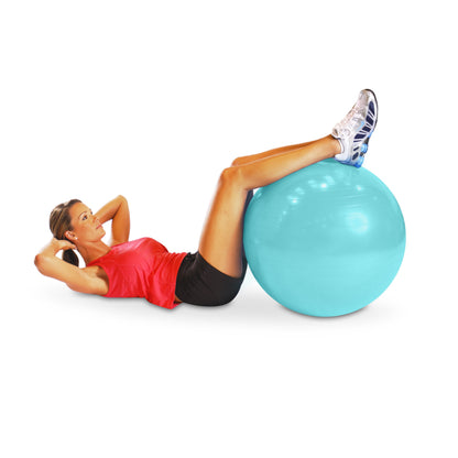 Fitness Anti-Burst Stability & Pregnancy Ball, 65Cm, Teal