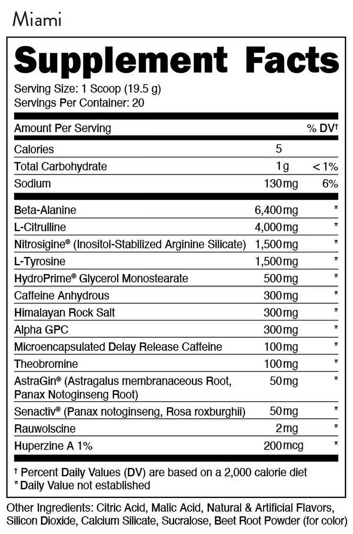 Mother Bucker Pre-Workout