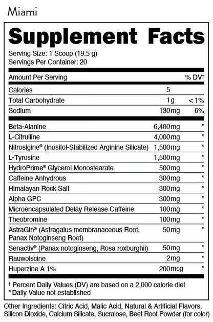 Mother Bucker Pre-Workout