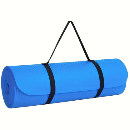 Extra Thick 0.8Cm/0.32In High-Density Tear-Resistant Exercise Yoga Mat with Carry Strap, Non-Slip Fitness and Sports Mat for Home Gym Pilates and Yoga Arm Landing Solar Eclipse Pink Products Yoga Equipment