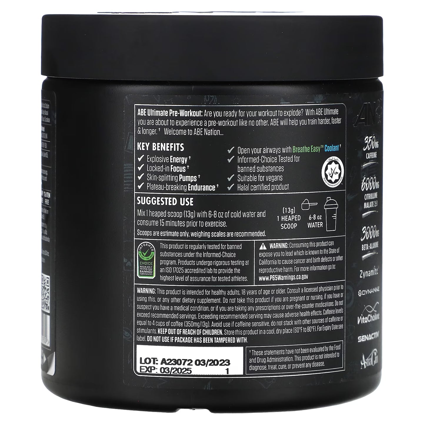 - Ultimate Pre-Workout