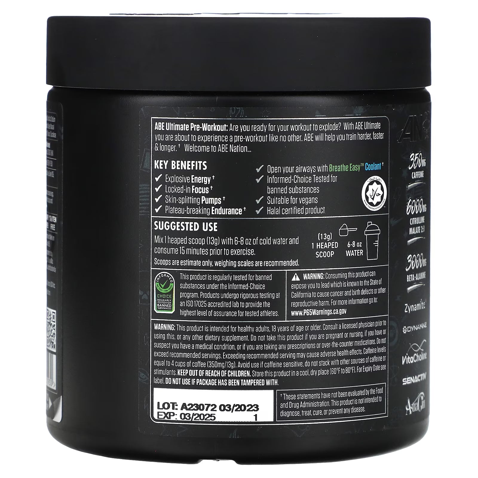 - Ultimate Pre-Workout