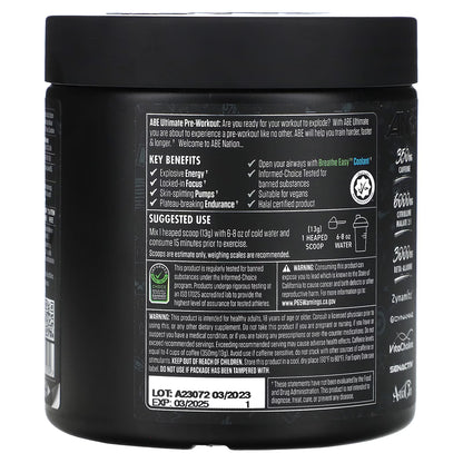 - Ultimate Pre-Workout
