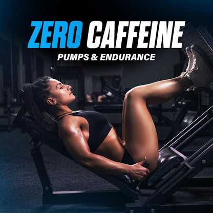 the Curse! Stim-Free Pre Workout Powder, Sour Candy, 40 Servings | Caffeine Free Pump, Non Stim Pre Workout, with L-Citrulline & Beta-Alanine for Nitric Oxide Support and Performance.