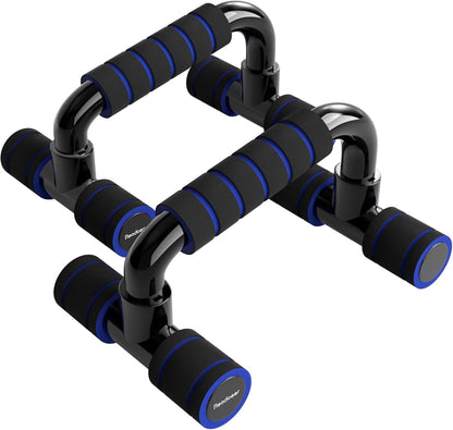 Push up Bars Gym Exercise Equipment Fitness 1 Pair Pushup Handles with Cushioned Foam Grip and Non-Slip Sturdy Structure Push up Bars for Men & Women