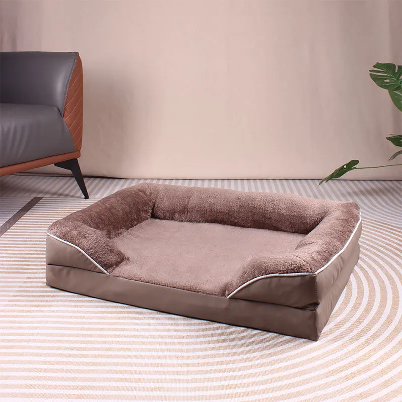Extra Large Orthopedic Dog Sofa Bed | Washable & Foam