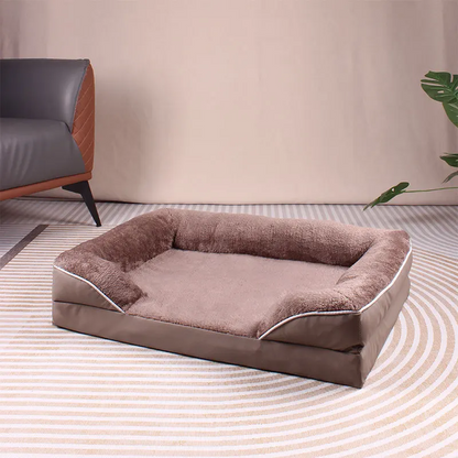 Extra Large Orthopedic Dog Sofa Bed | Washable & Foam