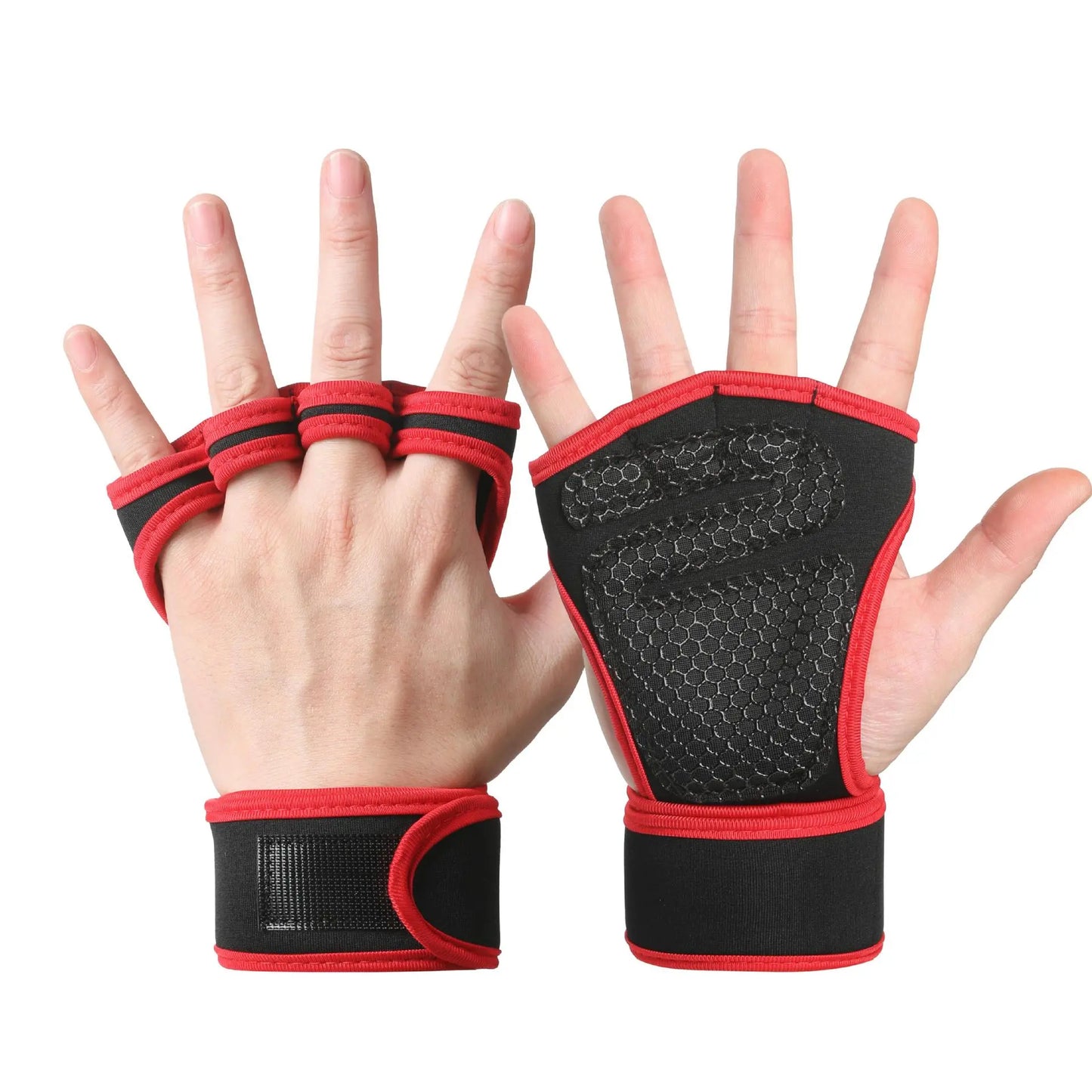 Weight Lifting Training Gloves, 1 Pair Anti-Slip Strength Training Gloves, Sports Gloves for Men & Women, Fitness Accessories, Workout Accessories, Gym Accessories