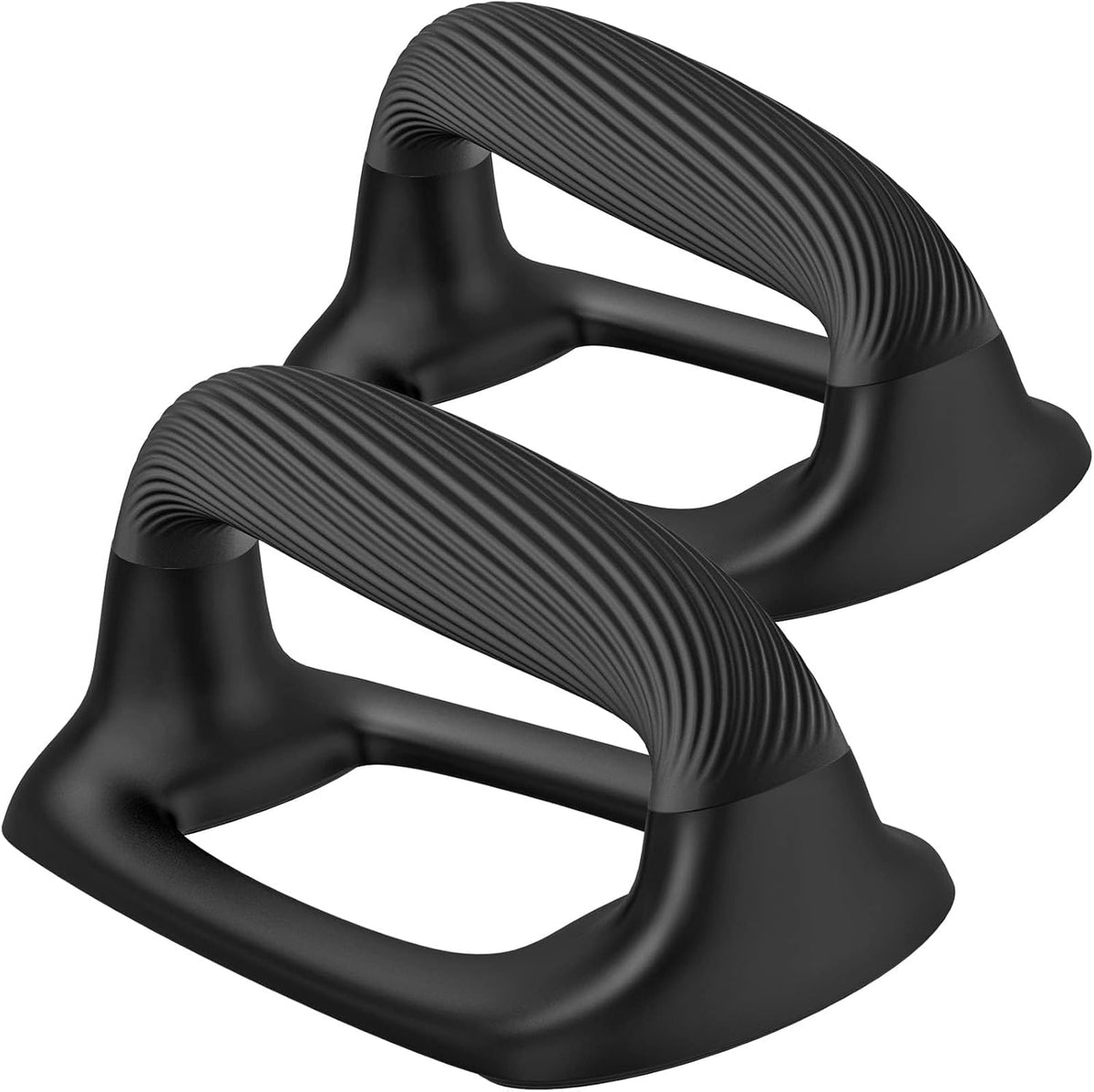 Push up Bars, Pushup Stands with Thickened Soft Plastic Handle, Stable and Non-Slip Base, Pushup Handles Perfect for Floor Strength Training