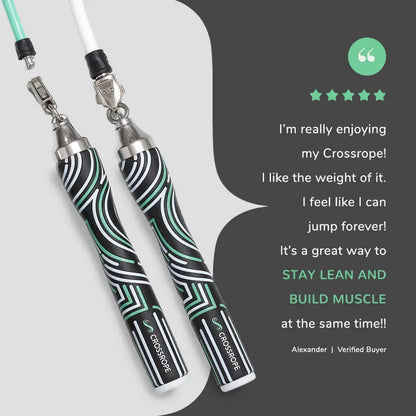 Get Lean Skipping Rope Set - Fitness Equipment for Intense Cardio, Home Workout, Jump Rope Fitness, Sporty Use