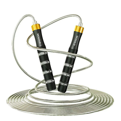 Adjustable Skipping Rope, 1 Count Anti-Tangle Jump Rope with Ball Bearing, Fitness Equipment for Men & Women, Skipping Rope for Home Gym Workout, Adjustable Ropes, Training Equipment
