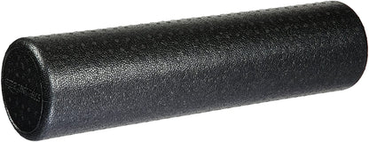 High Density Foam Roller for Exercise and Recovery, 24 Inches, Black