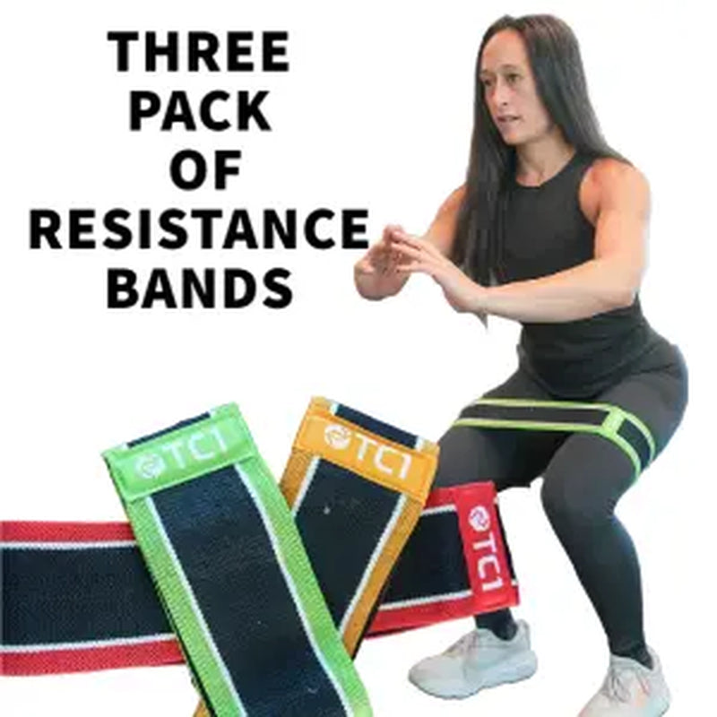TC1 Non-Slip Cloth Resistance Bands: Elevate Your Training Stretch Band