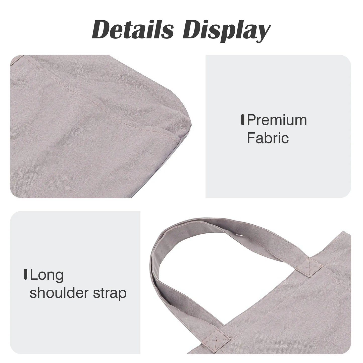 Women'S Gray Yoga Mat Carrier - 1 Count, Compact, Foldable, Durable, Fashionable Fitness Accessories, with Zipper Pockets, for Gym Workouts, Beach Trips, Yoga & Pilates, Casual Carry Convenient Storage