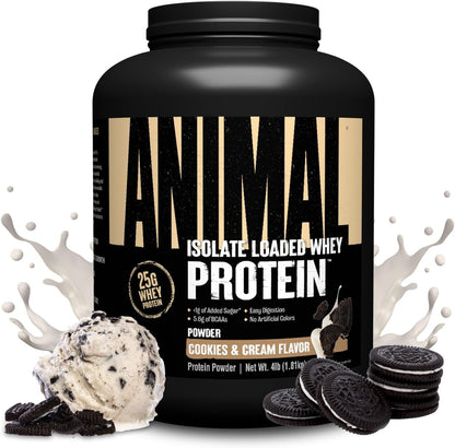 Whey Isolate Protein Powder, 25G High Protein | Vanilla 10LB