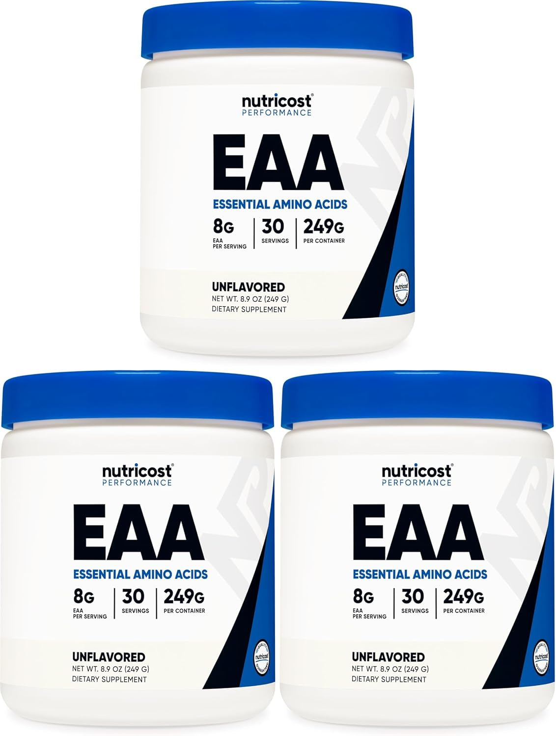 EAA Powder 30 Servings (Fruit Punch) - Essential Amino Acids - Non-Gmo, Gluten Free, Vegetarian Friendly (Pack of 2)