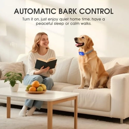 Dog Bark Collar for Small Medium Large Dogs, Rechargeable No Bark Training Collar, 7 Sensitivity 3 Modes Waterproof