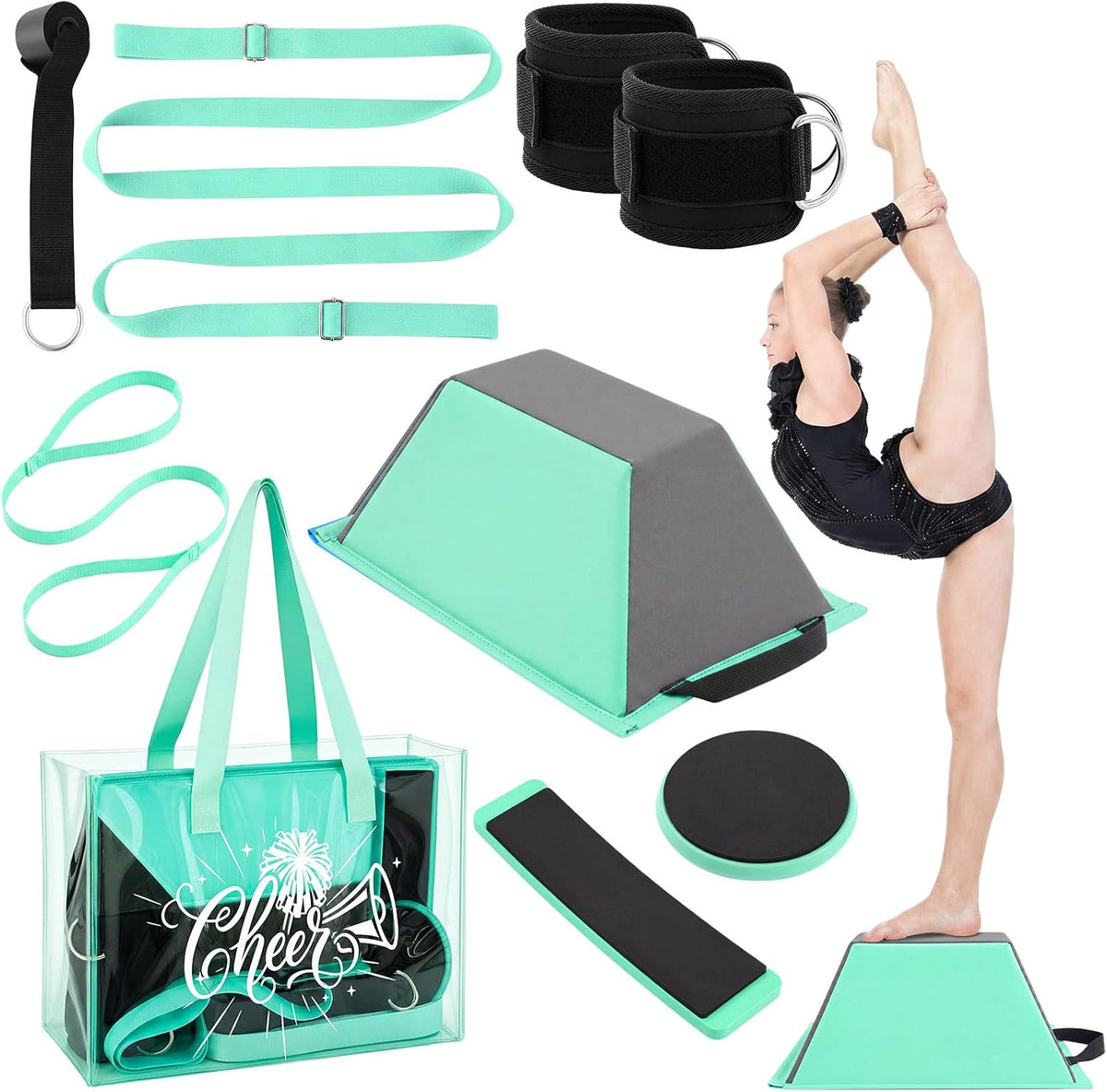 9Pcs Stunt Cheer Flyer Training, Flyer Stand Cheer