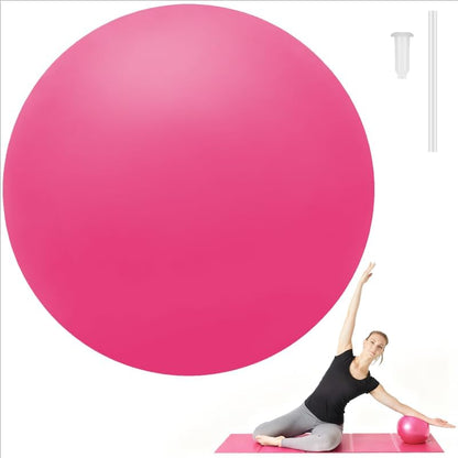 Small Pilates Ball 9 Inch Small Exercise Ball Mini Workout Yoga Balls for Gym Yoga, Core Training, Fitness, Workout, Stability, Improves Balance