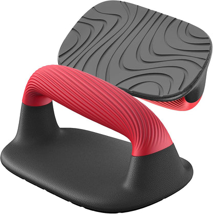 Push up Bars, Pushup Stands, Anti-Slip Soft Plastic Push up Handles, Bottom Anti-Slip Pad, Strength Training Equipment, Perfect for Floor Workout Exercise