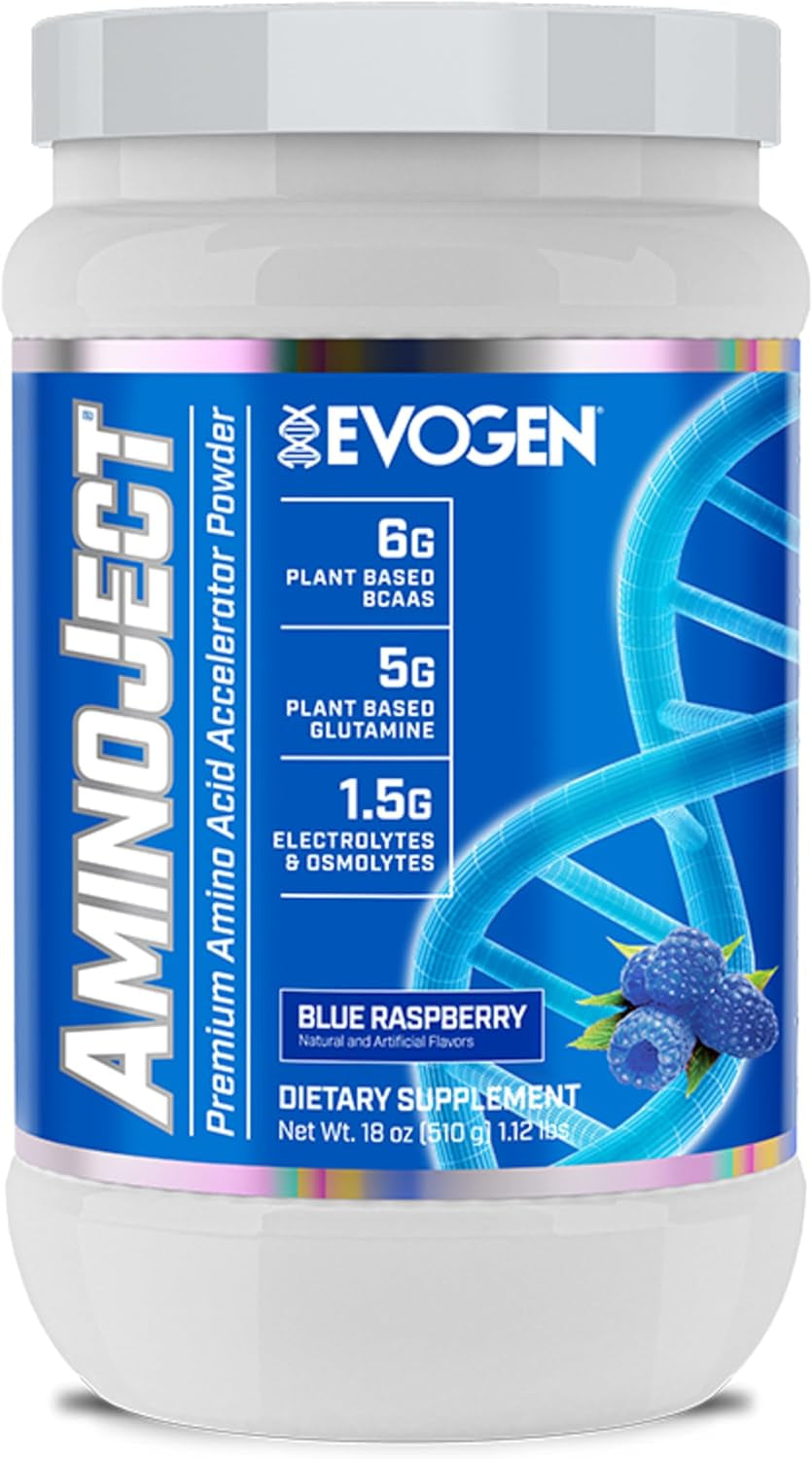 Aminoject Recovery Formula | Watermelon | 30 Servings | 6G Fermented Plant-Based Bcaas, 5G Glutamine, Electrolytes, Betaine and L-Citrulline for Hydration and Endurance