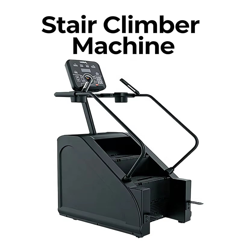 Epsonlove High Quality Smart Stair Climbing Machine Wireless Charging LED Panel Stable Durable Commercial Aerobic Fitness