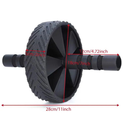 Ab Roller Wheel with Non-Slip Handle, Portable Ab Workout Equipment, Home Gym Fitness Equipment, Exercise Wheel for Men & Women, Gymtok, Gym Accessories