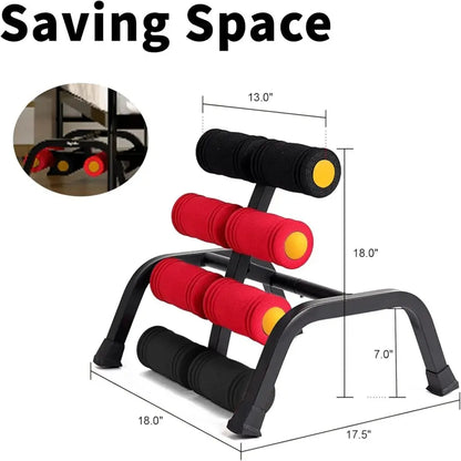 Magic BB Mini Inversion Table,Back Trainers,Glutes Trainer Machine, Waist & Back Exercise Machine for Lower Back, Strength Training Inversion Machine for Relaxation Foam Rollers