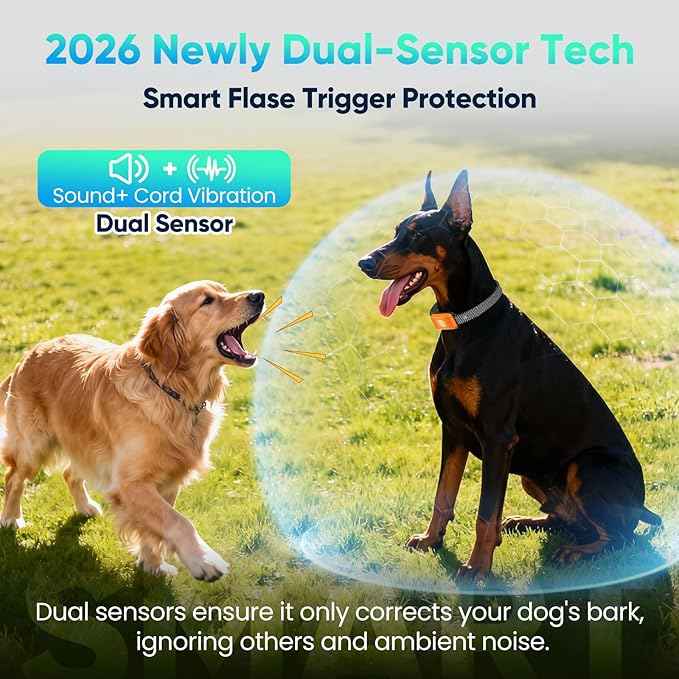 Rechargeable Bark Collar | 7 Sensitivity Levels