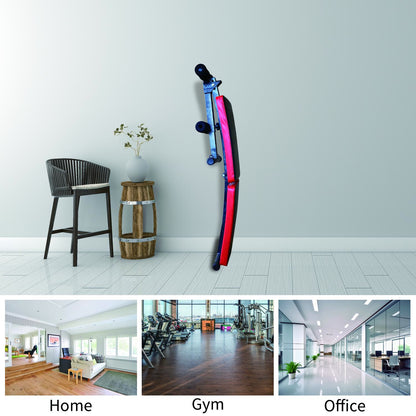Adjustable Weight Bench with Steel Frame for Muscle Building Weight Lifting, Portable Foldable Design with Cushioned Support & Multiple Angles, 100Kg Capacity, Portable Adjustable Resistance Weight Lifting