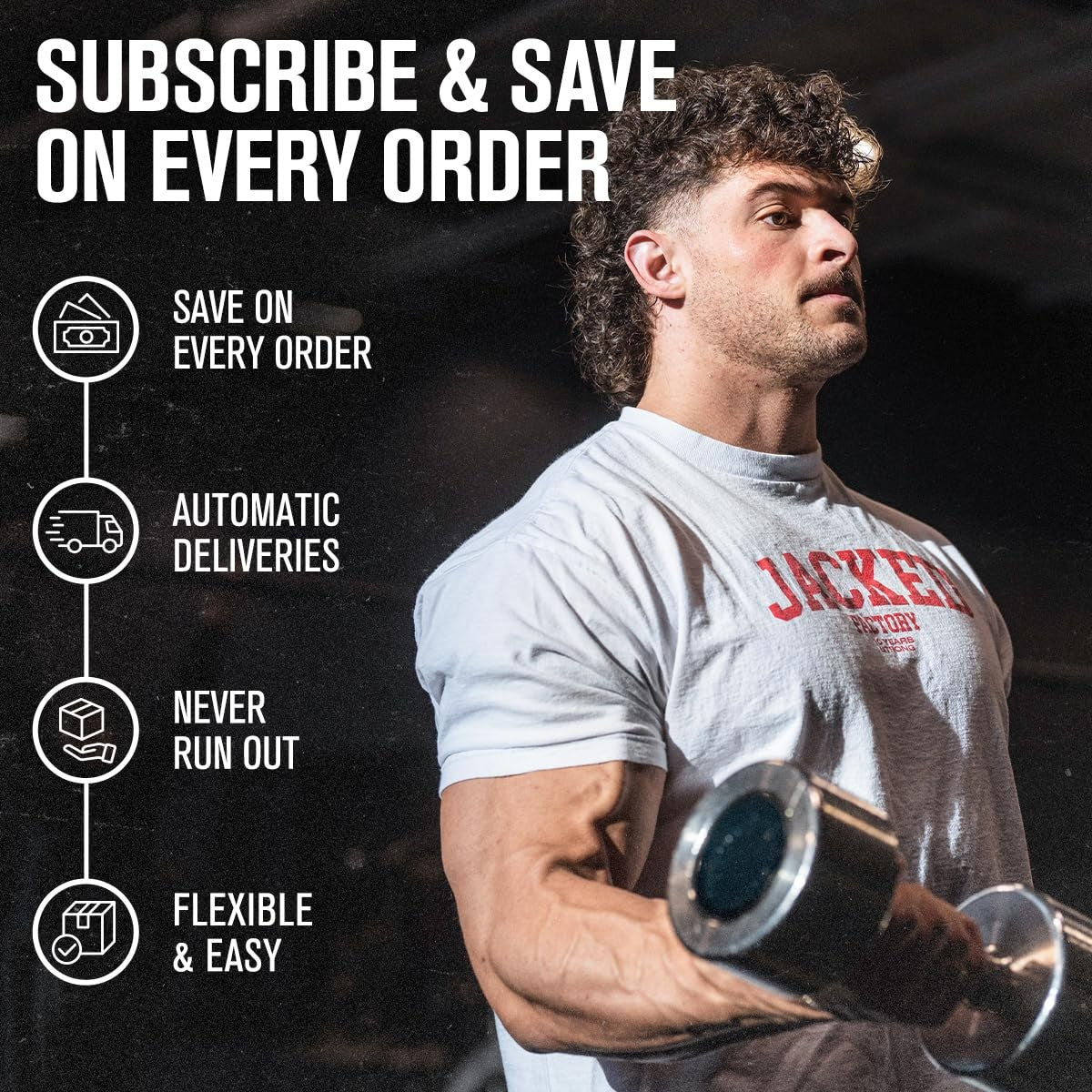 Jacked Factory NITROSURGE Shred Pre Workout Supplement - Energy Booster, Instant