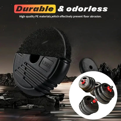 66Lbs Adjustable Dumbbells Set with Connector - 3-In-1 Design for Barbell, Push-Up Stand Use, Ideal for Home Gym Resistance Training, Suitable for Men/Women, Home Gym Equipment, at Home Gym