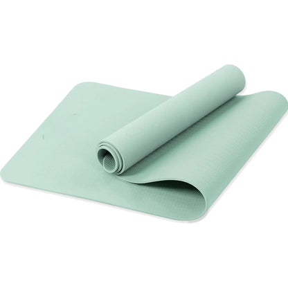 Yoga Mat Non Slip, Pilates Fitness Mats, , Anti- 1/4" Thick Yoga Mats for Women, Exercise Mats for Home Workout with Carrying Sling and Storage Bag