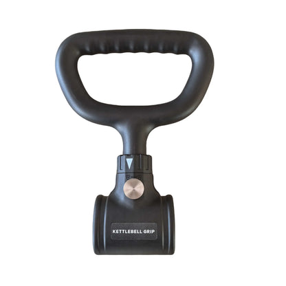Kettlebells Grip, Dumbbell Grip Handle, Convert Dumbbells into Kettlebell for Home Gym, Kettlebell for Weights Plate, Non-Slip Ergonomic Grip, Quick Installation Fits, Double Locking Protection