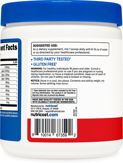 EAA Powder 30 Servings (Fruit Punch) - Essential Amino Acids - Non-Gmo, Gluten Free, Vegetarian Friendly (Pack of 2)