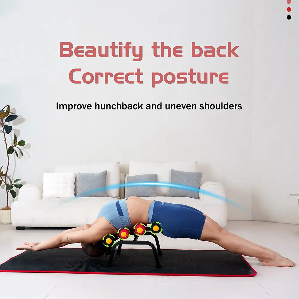 Magic BB Mini Inversion Table,Back Trainers,Glutes Trainer Machine, Waist & Back Exercise Machine for Lower Back, Strength Training Inversion Machine for Relaxation Foam Rollers