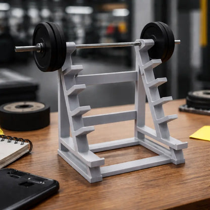 Mini Gym Weight Rack Pen Holder Desk Organizer – 3D Printed Pencil & Pen Storage Backtoschool