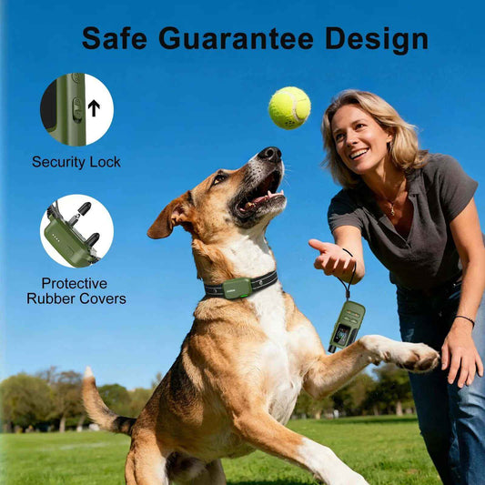 4500FT waterproof dog training collar