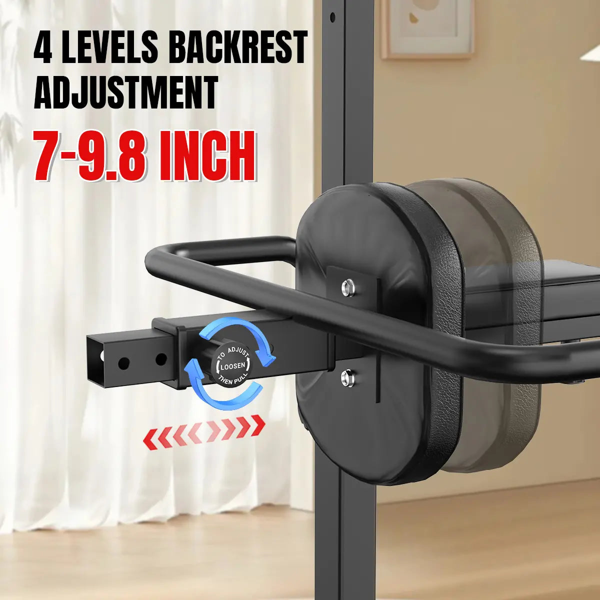 Relifesports 450LBS Power Tower Multi-Function Dip Station, Pull-Up Station & Push-Up Station Adjustable Workout Equipment for Home Full Body Training
