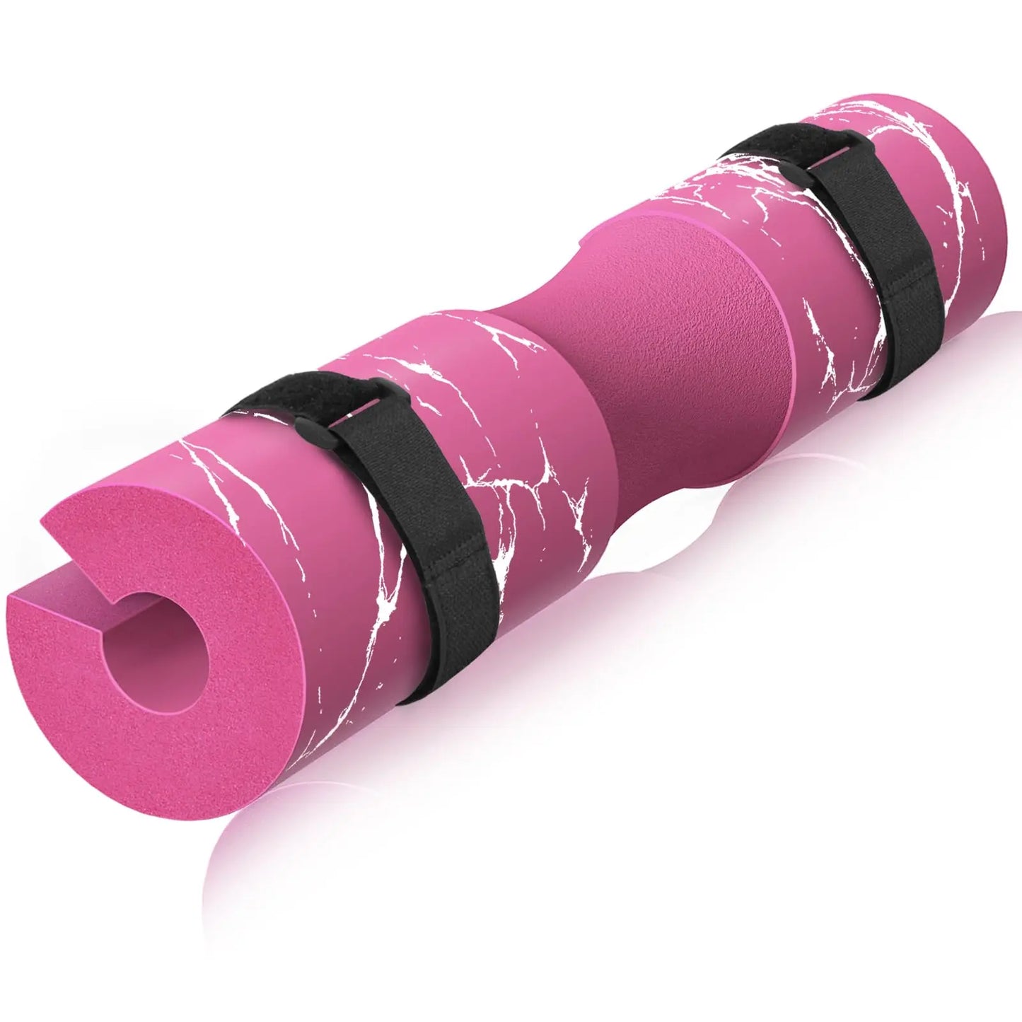 High-Density Foam Barbell Squat Neck & Shoulder Protective Pad, Fitness Accessories, Sport Gym Accessories with Impact Absorption, Ergonomic Contour, Light Weight Design, Fits Standard & Olympic Bars, Reduces Spinal Injuries, Ideal for Squats & Lunges, Ab