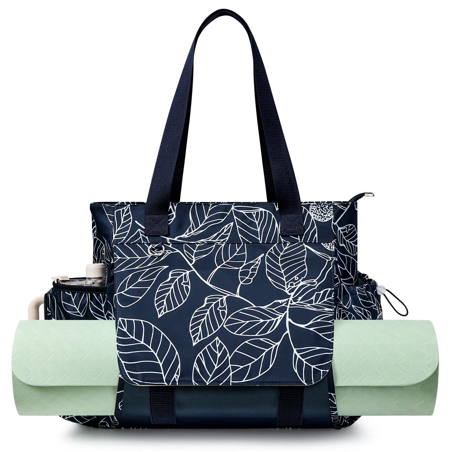 KALIDI Women'S Gym Tote Bag with Yoga Mat Holder & Wet Pocket, Lightweight Waterproof Weekender for Travel, Fitness & Pilates, Casual Sports Bag, Fitness Bag