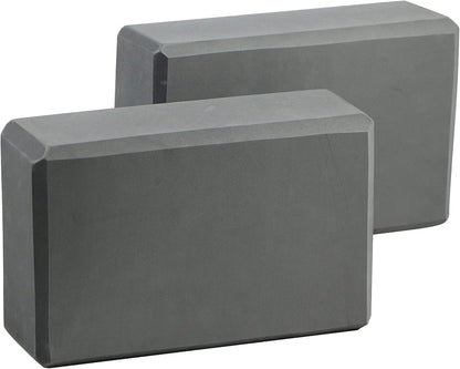 Yoga Blocks 2 Pack, Gym Blocks, Exercise Workout Fitness Bricks, Pilates Stretch Handstand Non-Slip
