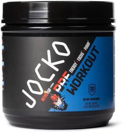 Ultimate Pre Workout Powder - Pre-Workout Energy Powder Drink (Blue Raspberry)
