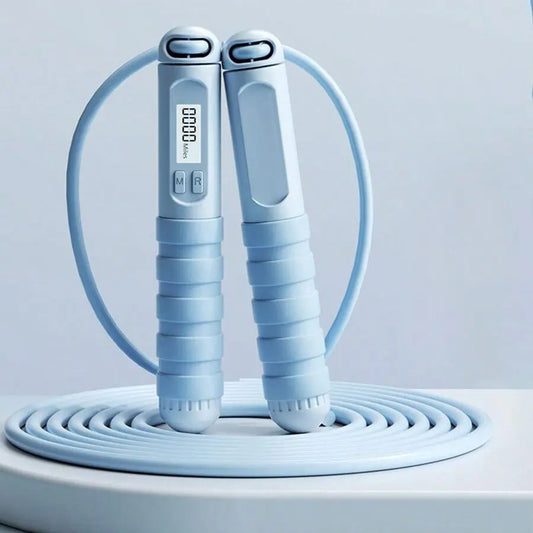 Professional Skipping Rope, Smart Counting Jump Rope, Weight Bearing Skipping Rope, Cordless Jump Rope, Fitness Equipment for Home Gym Workout, Exercise Equipment, Jump Ropes for Fitness