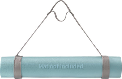 Yoga Mat Strap with Hook and Loop Closure - Mat Not Included