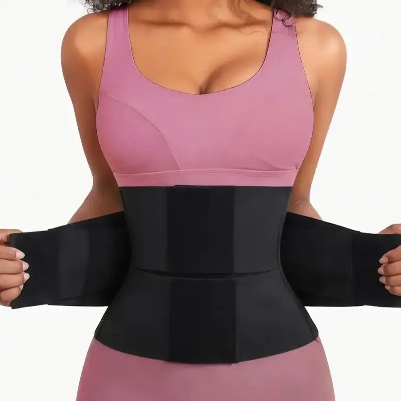 Soft Fabric Waist Wrap for Women, Lightweight Compression Belt for Gym & Posture Support, Adjustable Fitness Accessories for Daily Wear, Accessories for Women